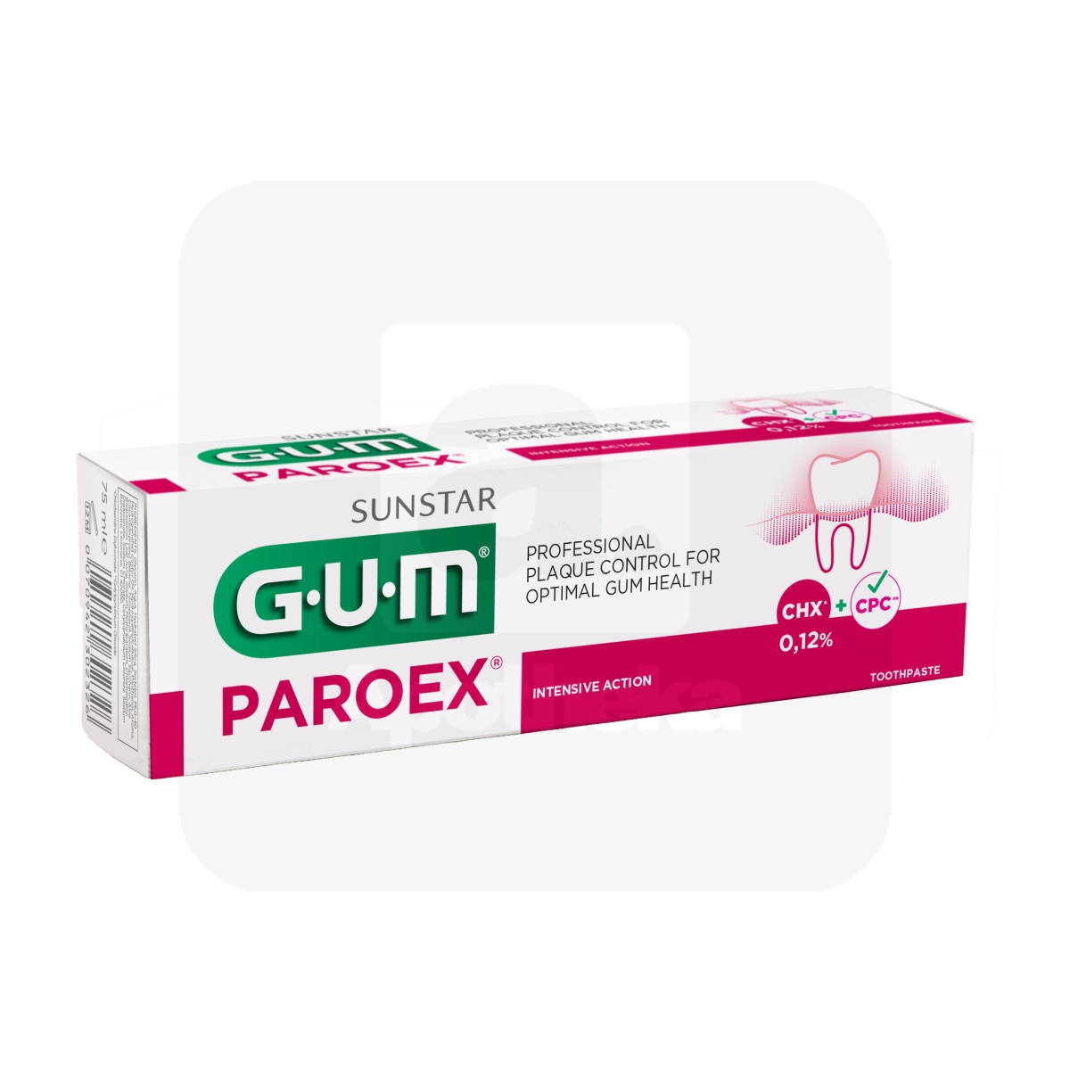 GUM PAROEX 0.12% ЗУБНАЯ ГЕЛЬ-ПАСТА 75МЛ