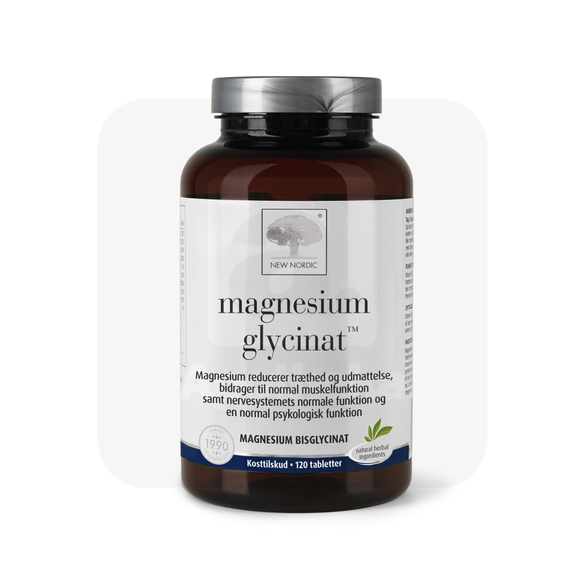 NEW NORDIC MAGNESIUM GLYCINAT TBL N120 - Изображение товара