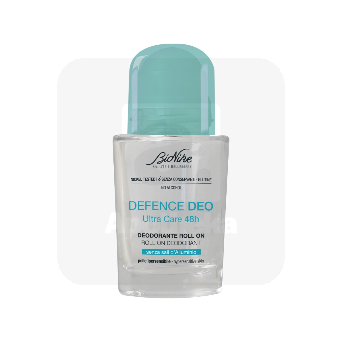 BIONIKE DEODORANT ROLL-ON ALUMIINIUMIVABA 48H 50ML - Изображение товара