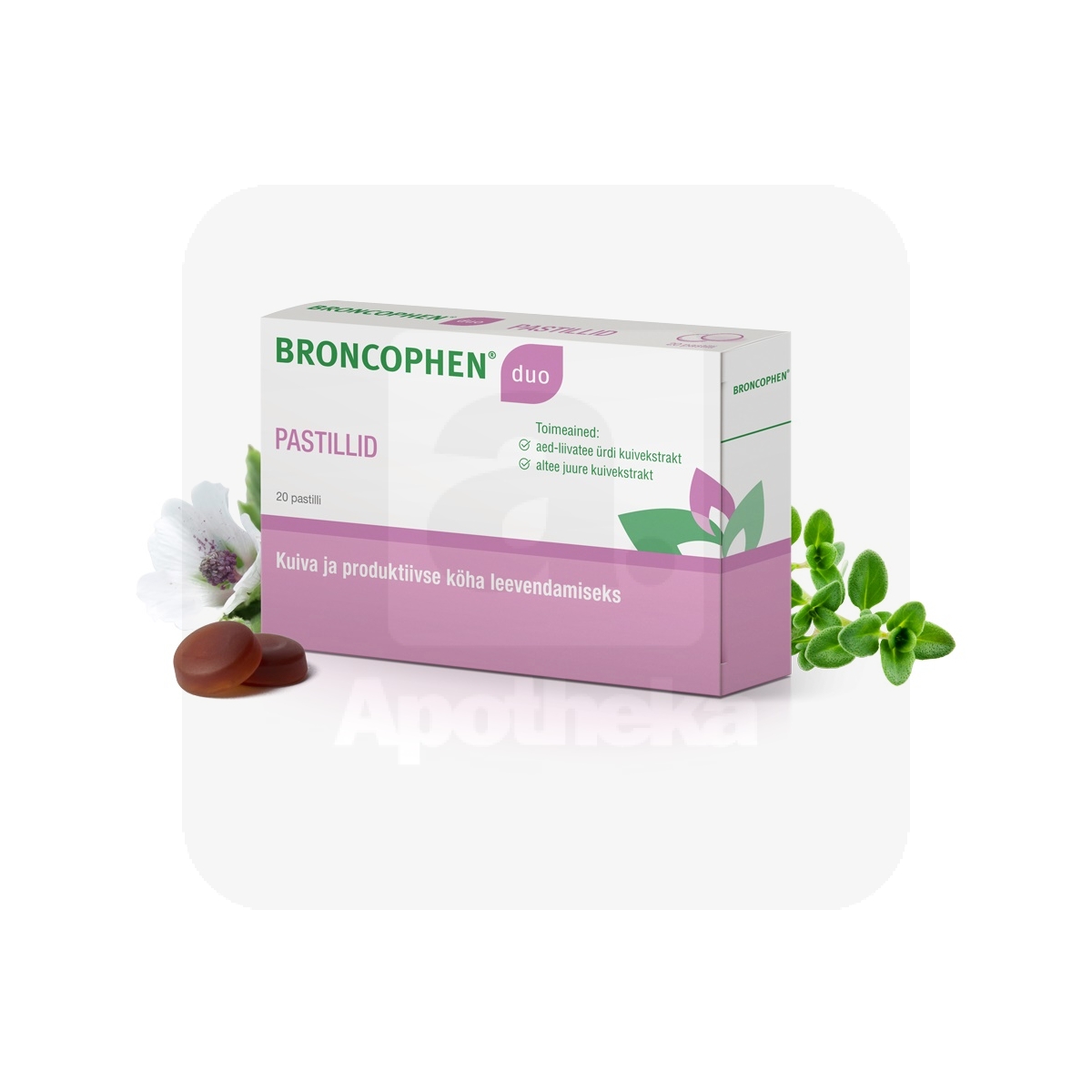 BRONCOPHEN DUO PASTILLID N20 - Изображение товара