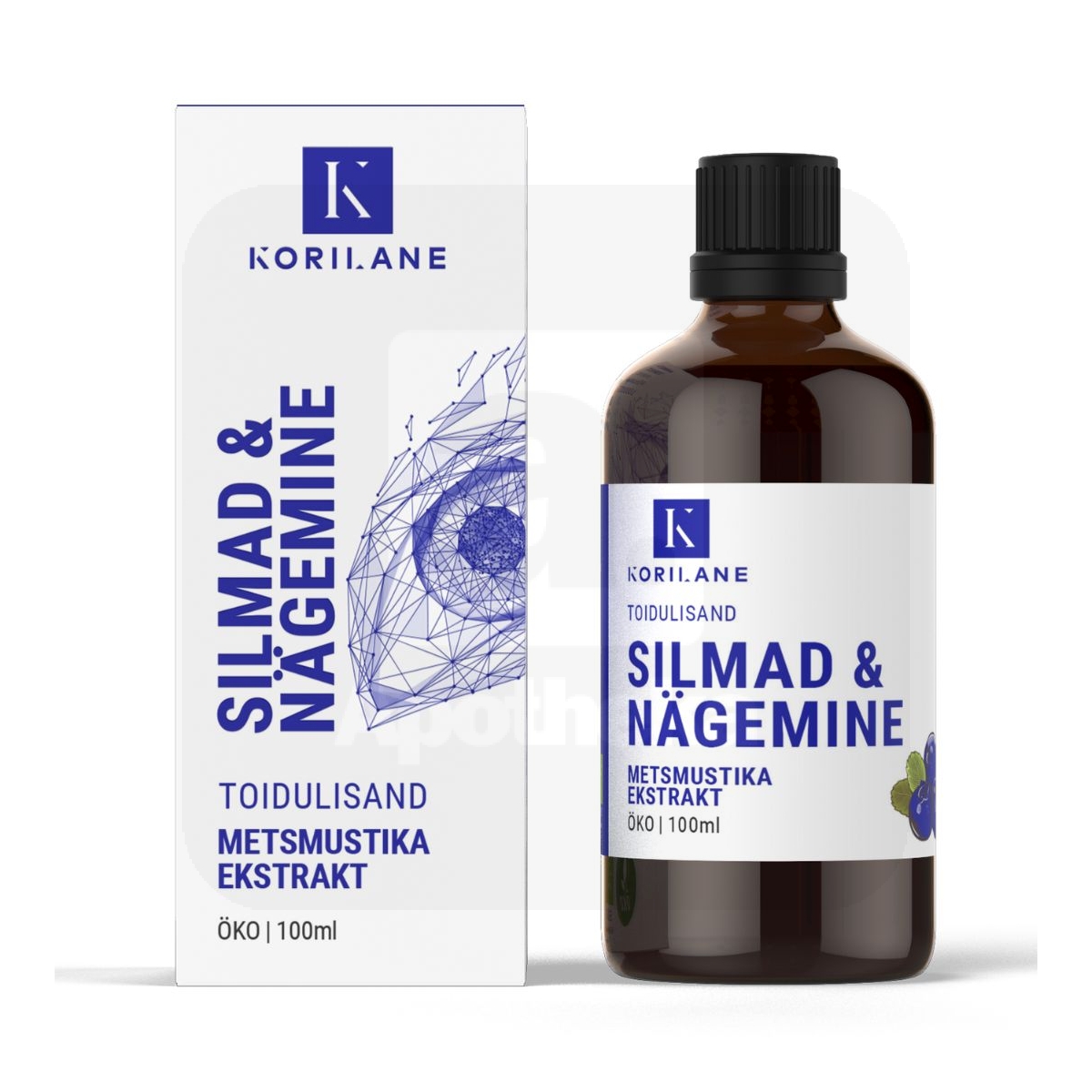 KORILANE SILMAD JA NÄGEMINE 100ML - Изображение товара