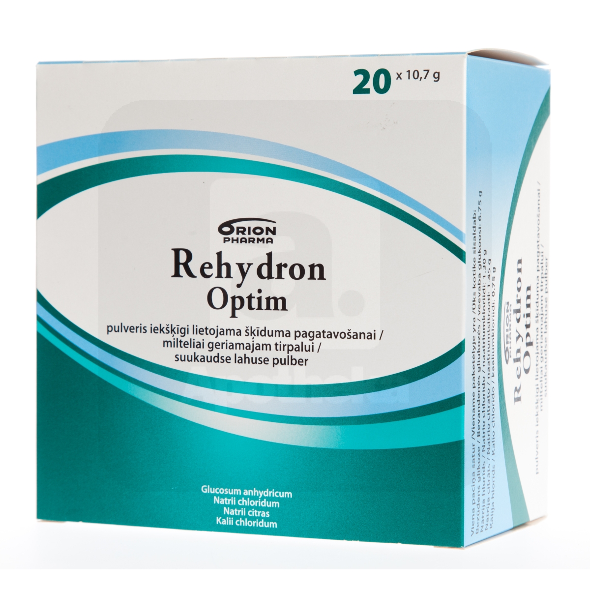 REHYDRON OPTIM SUUKAUDSE LAHUSE PULBER 10,7G N20 - Изображение товара