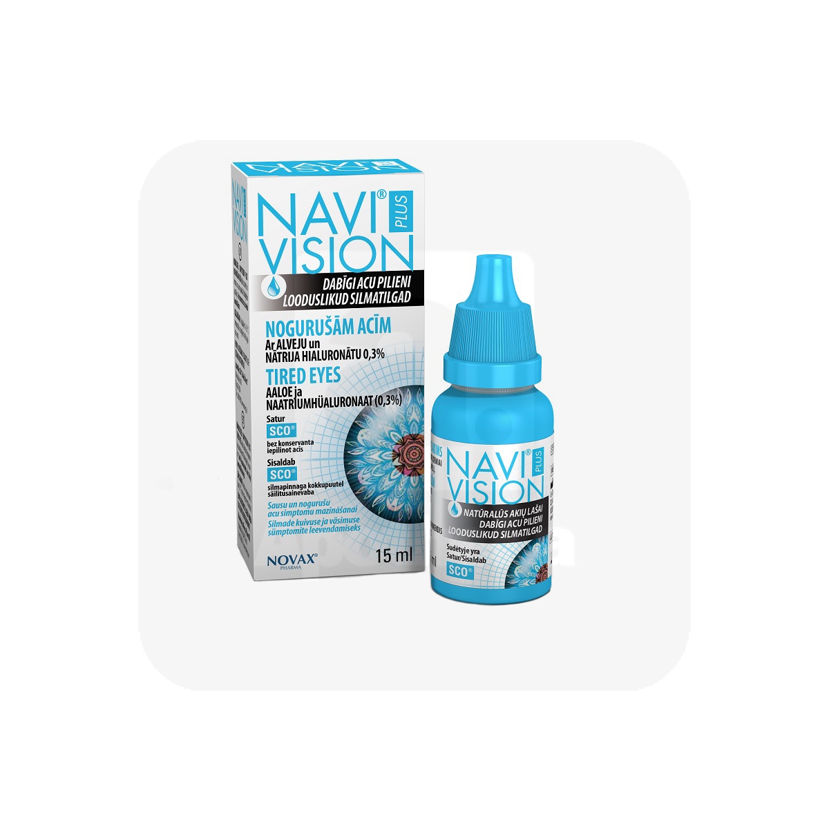 NAVI VISION PLUS TIRED EYE SILMATILGAD 15ML - Изображение товара