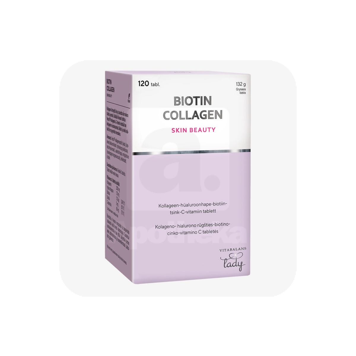 BIOTIIN COLLAGEN SKIN BEAUTY TBL N120 - Изображение товара 1