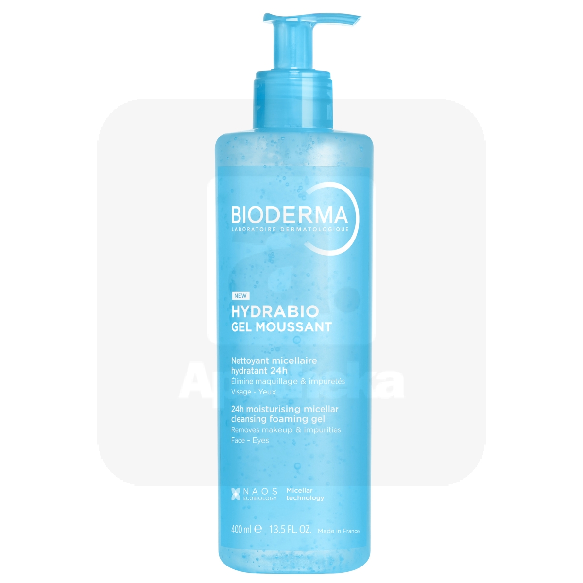BIODERMA HYDRABIO NÄOPESUGEEL 400ML - Изображение товара