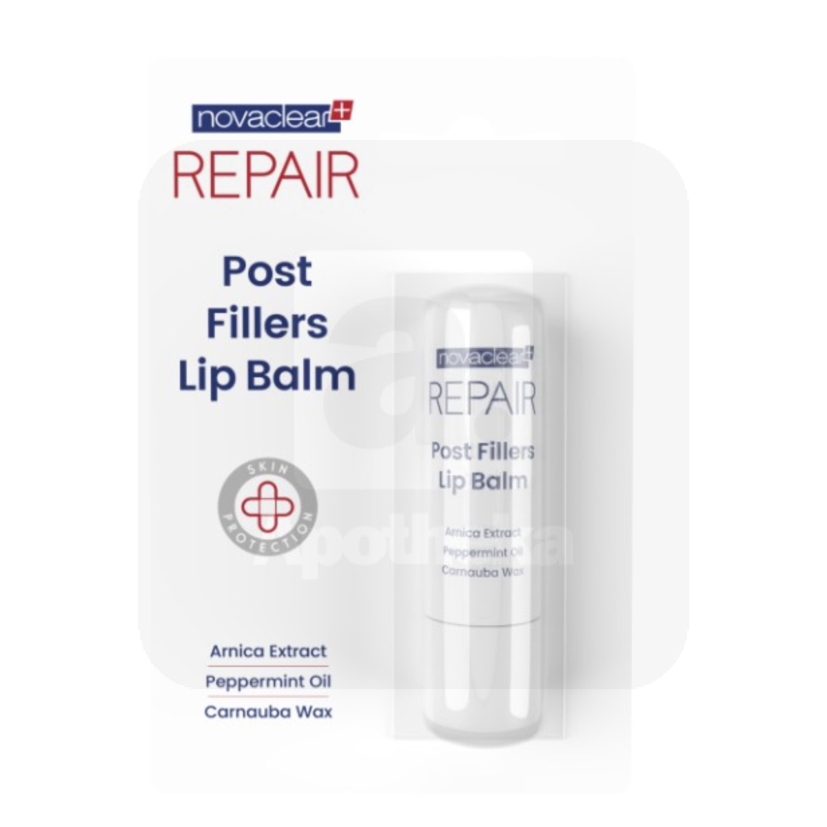 NOVACLEAR REPAIR HUULEPALSAM TÄITESÜSTIDE JÄRGNE 4,9G - Изображение товара 1