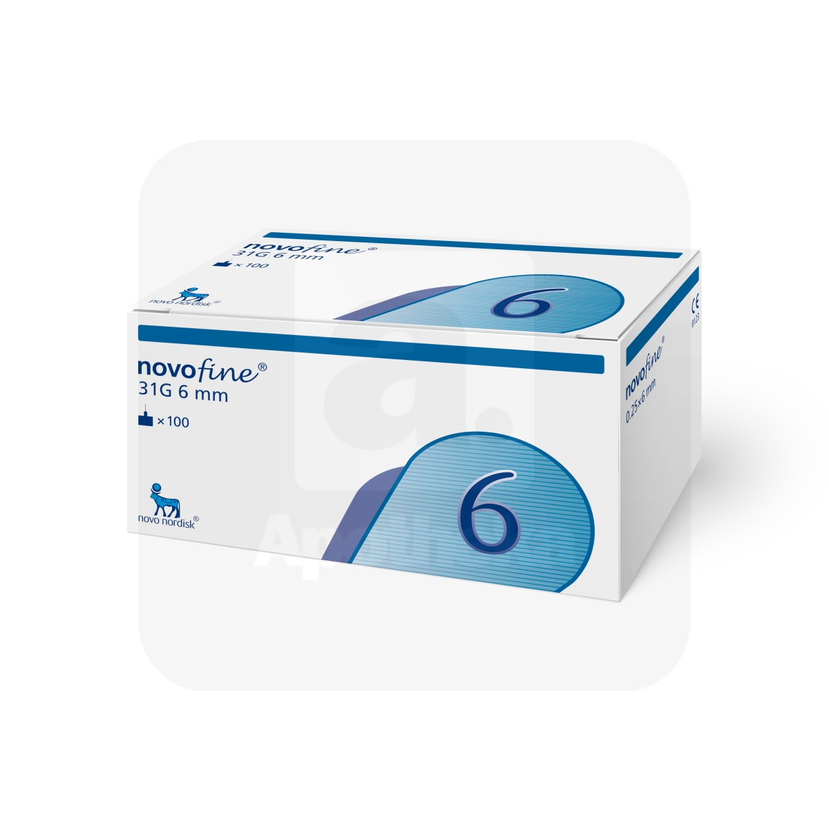 INSULIININÕELAD NOVOFINE 31G 0,25X6MM N100