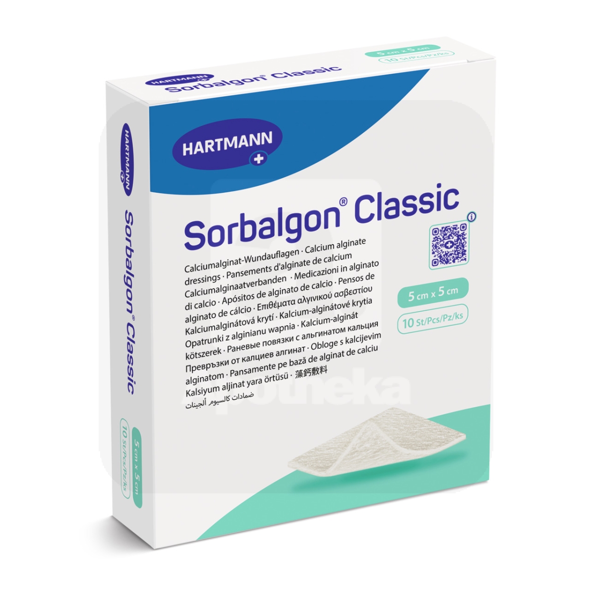 SORBALGON CLASSIC KALTSIUMALGIINSIDE 5X5CM N10 /999011/