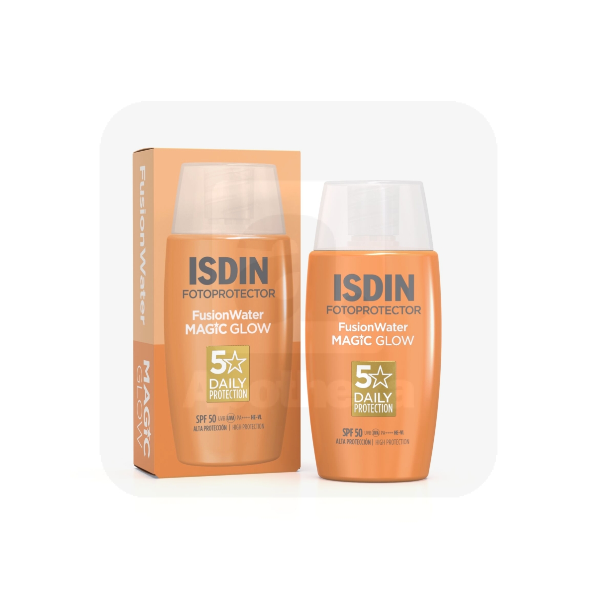 ISDIN SUN PÄIKESEKAITSEEMULSIOON MAGIC GLOW NÄOLE SPF50 50ML - Изображение товара