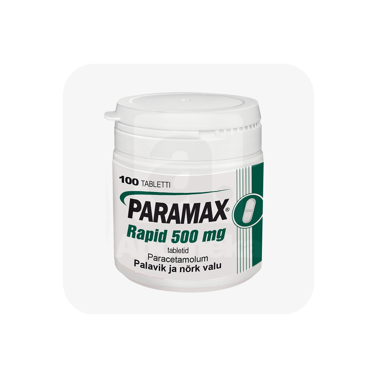 PARAMAX RAPID TBL 500MG N100 - Изображение товара