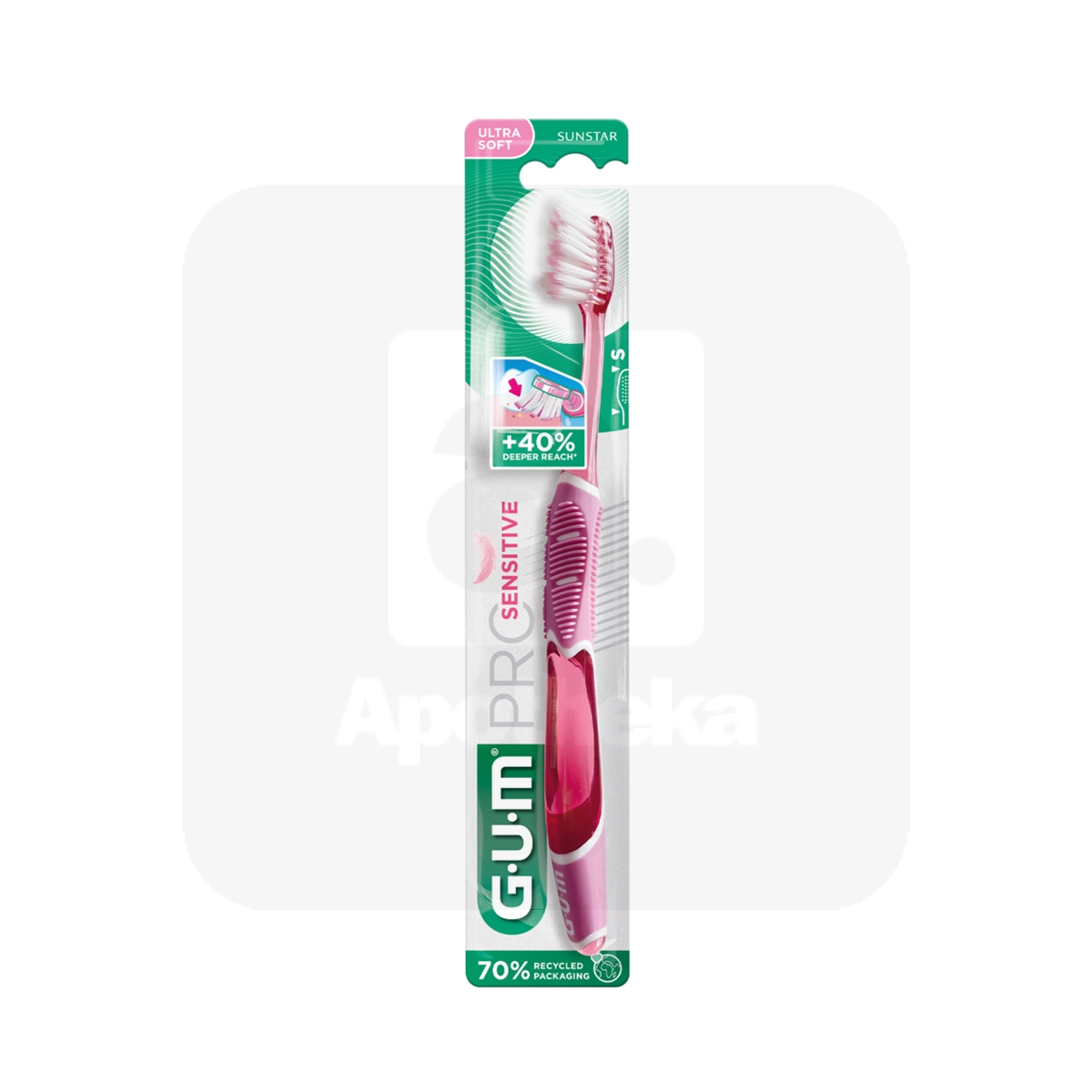 GUM SENSIVITAL ЗУБНАЯ ЩЕТКА УЛЬТРА-МЯГКАЯ /509/ - Изображение товара