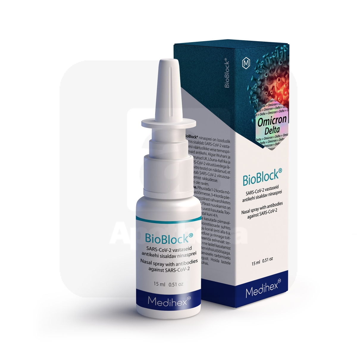BIOBLOCK SARS-COV-2 NINASPREI 15ML UUS - Изображение товара