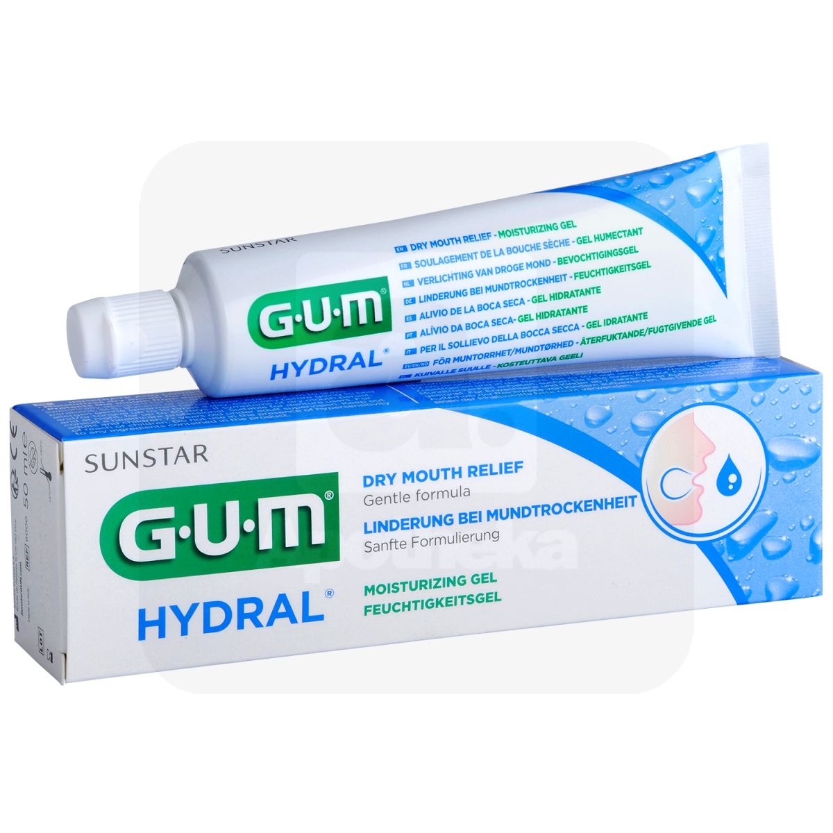GUM HYDRAL GEEL SUUKUIVUSE LEEVENDAMISEKS 50ML - Изображение товара