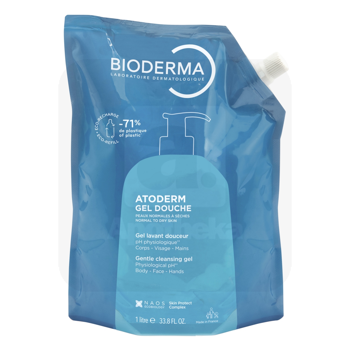 BIODERMA ATODERM DUSHIGEEL TÄITEPAKEND 1000ML - Изображение товара
