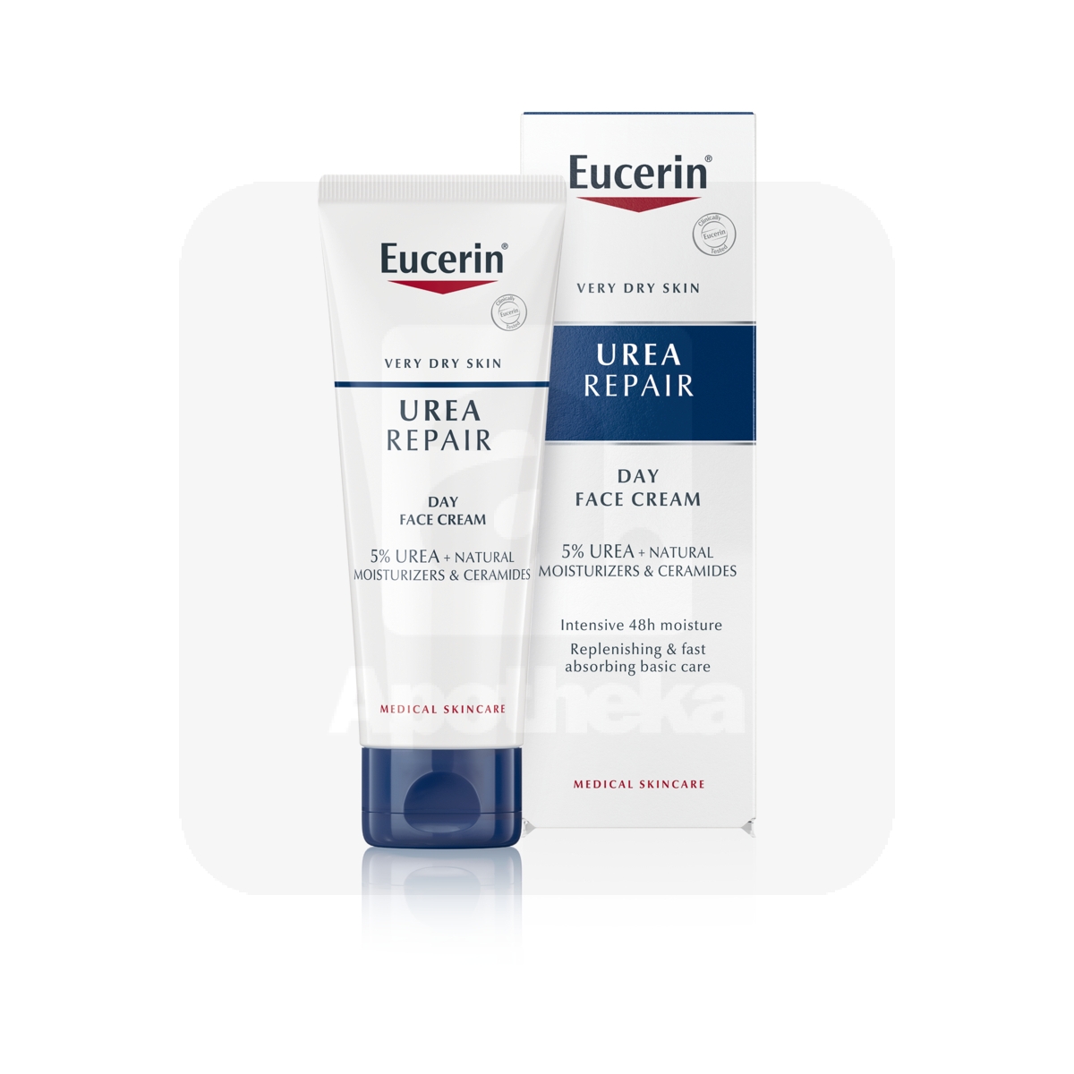 EUCERIN UREAREPAIR NÄOKREEM KUIVALE NAHALE 5% UREA 50ML UUS - Изображение товара