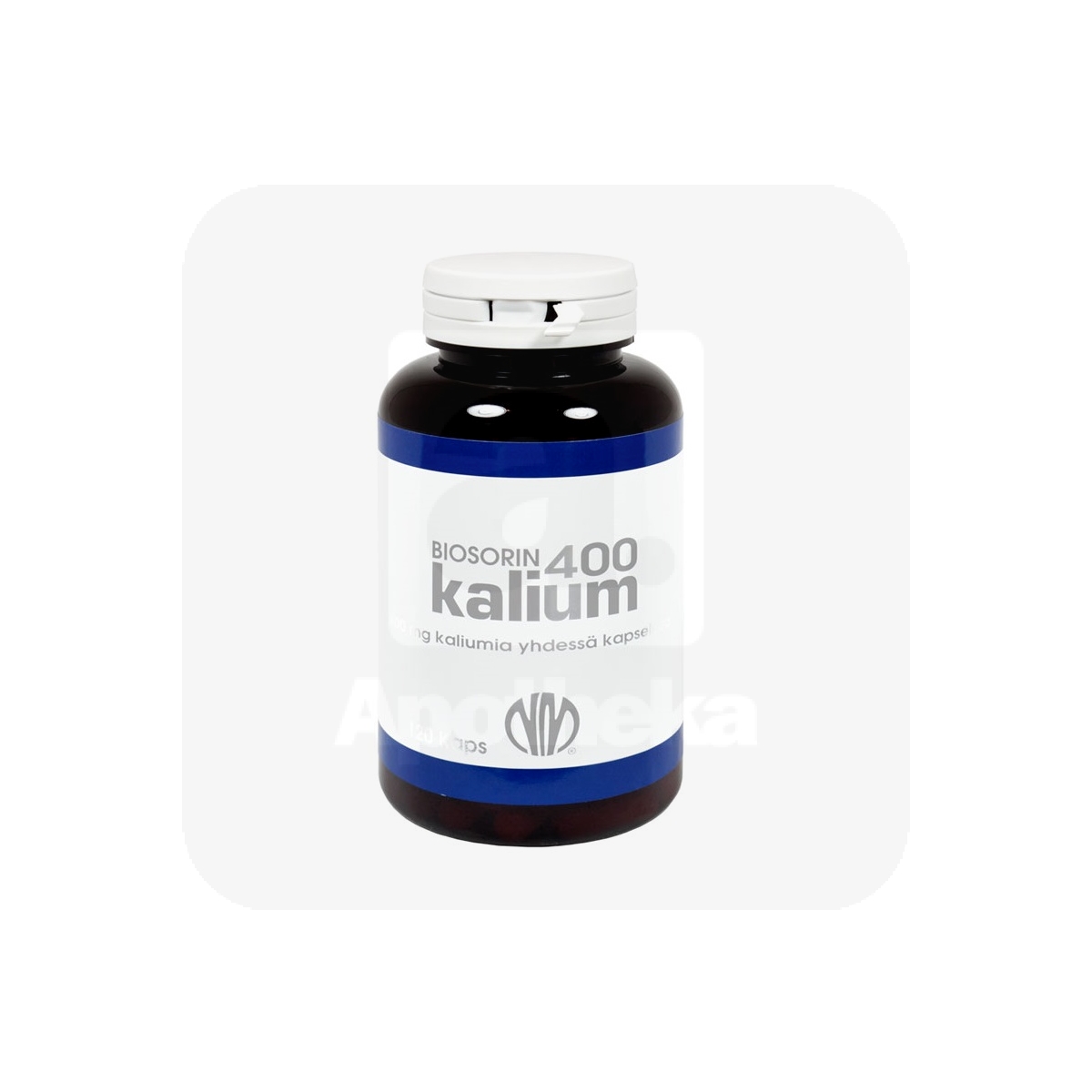BIOSORIN KAALIUM KAPSLID 400MG N120