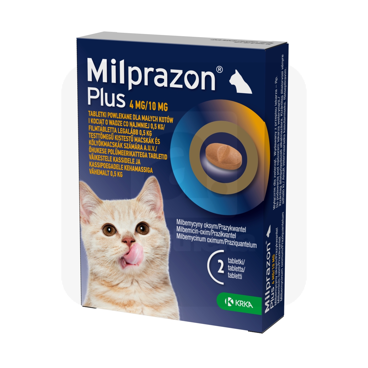 MILPRAZON PLUS KATTEGA TBL 4+10MG N2 (KASS) - Изображение товара