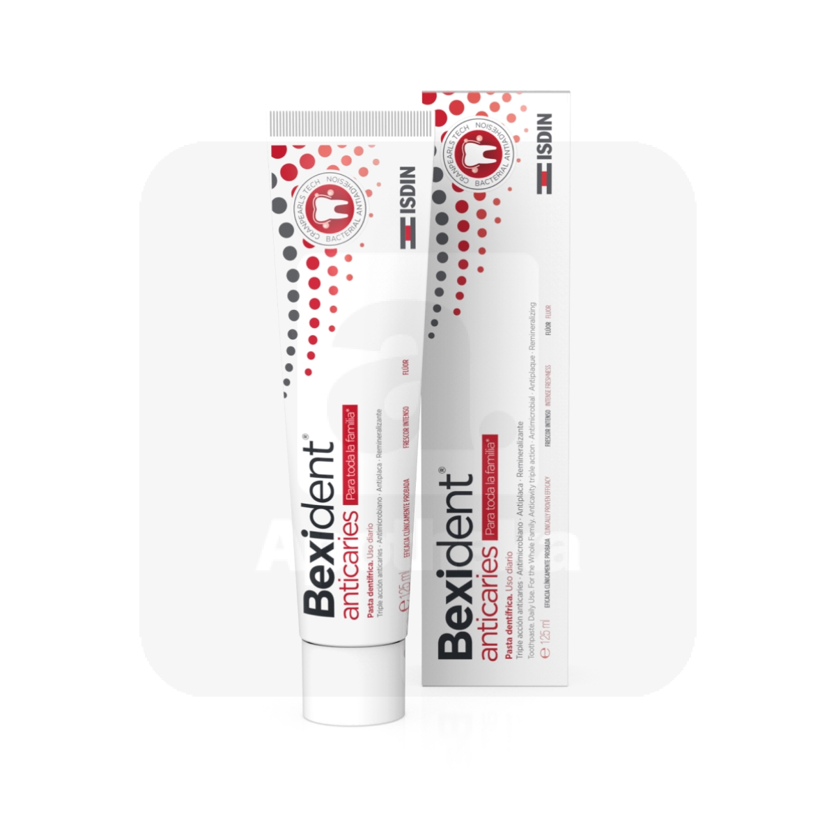 ISDIN BEXIDENT HAMBAPASTA ANTICARIES 125ML - Изображение товара