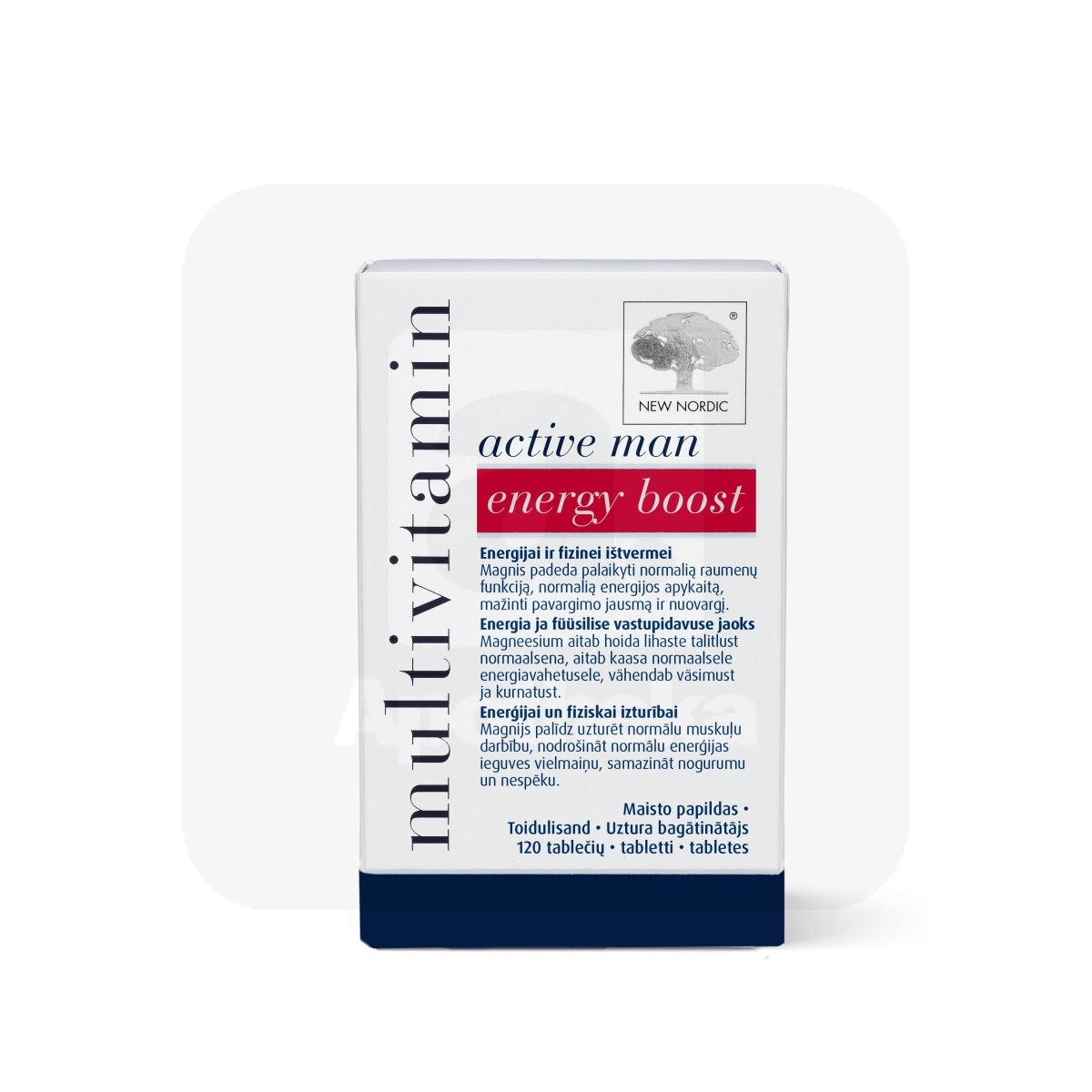 NEW NORDIC MULTI ACTIVE MAN ENERGY BOOST N120 - Изображение товара