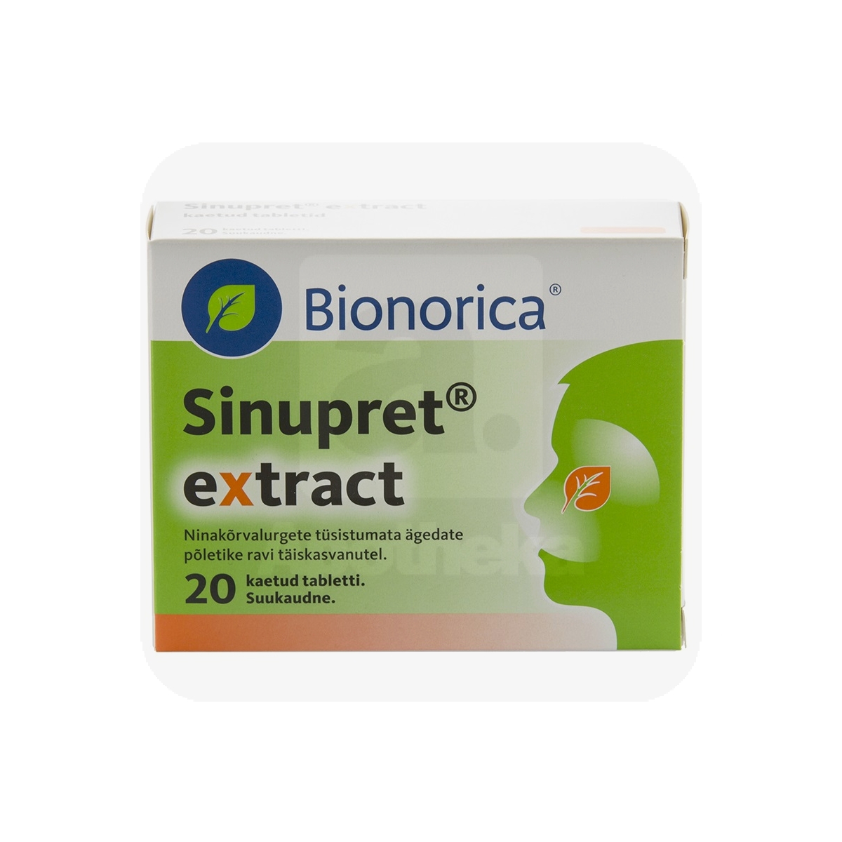SINUPRET EXTRACT KAETUD TBL 12+36+36+36+36MG N20 - Изображение товара