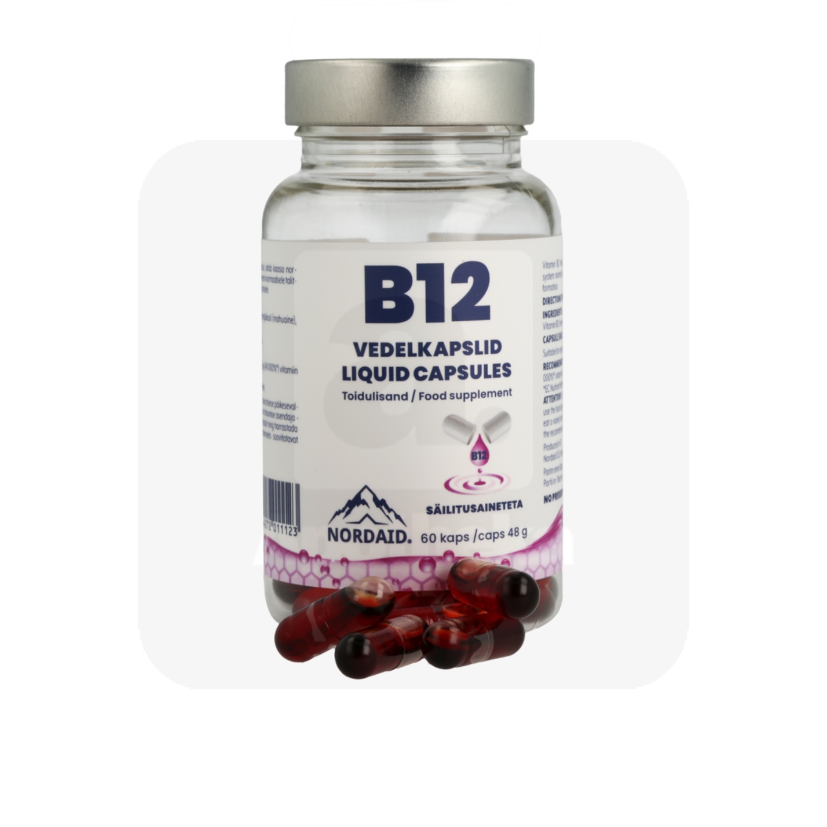 NORDAID B12 VEDELKAPSEL N60 - Изображение товара