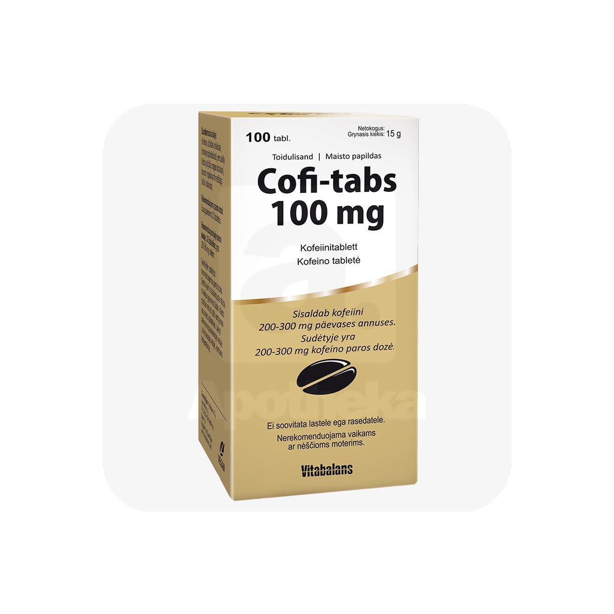 COFI-TABS TBL 100MG N100 - Изображение товара