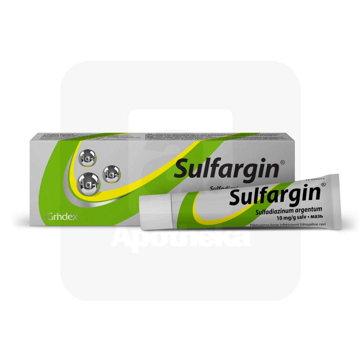 SULFARGIN SALV 10MG/G 15G - Изображение товара 1