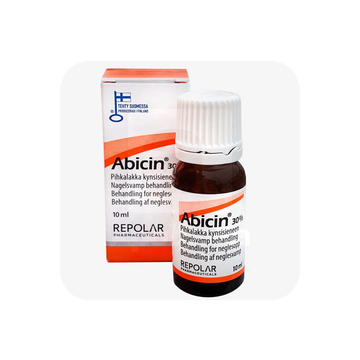 ABICIN 30% VAIGULAKK 10ML - Изображение товара