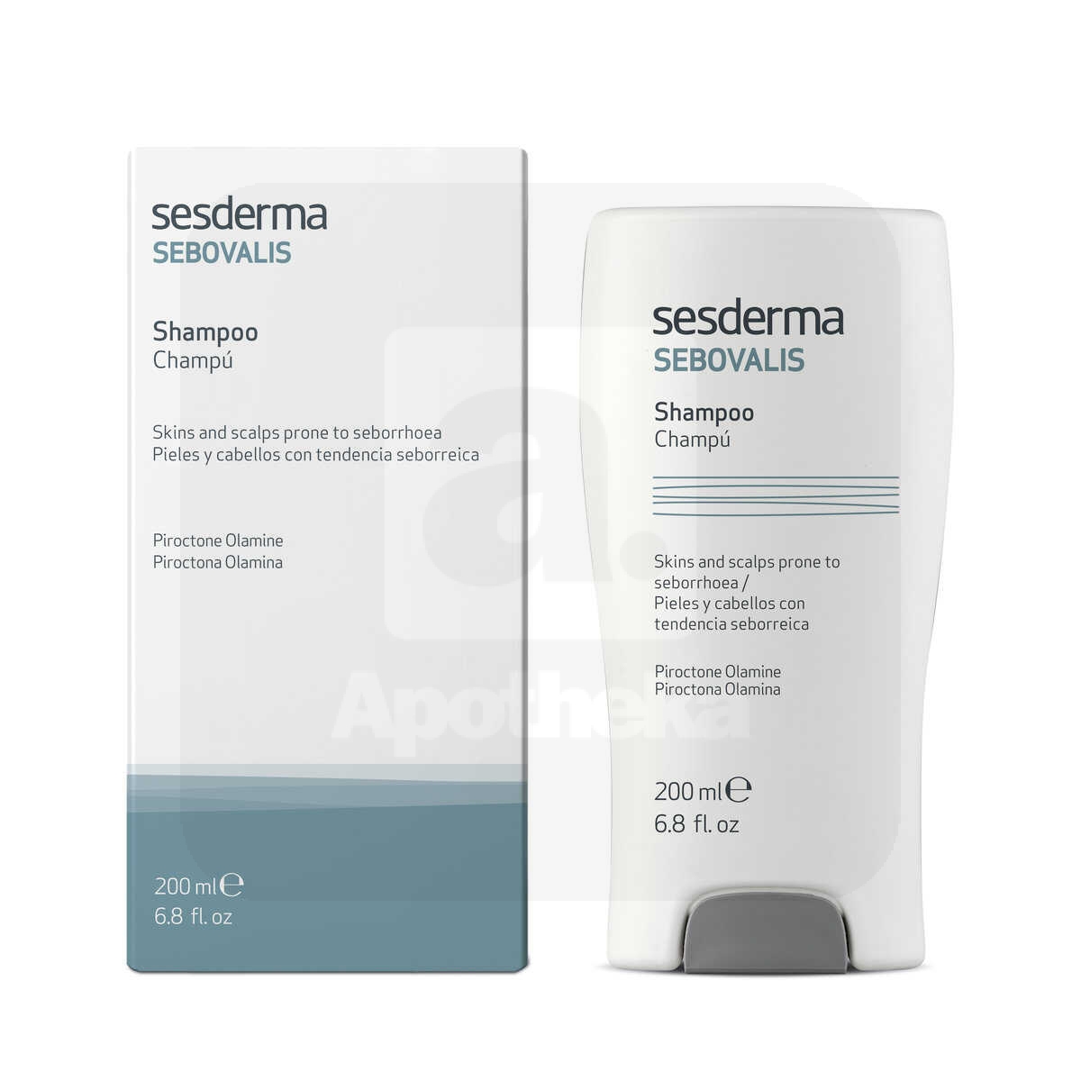 SESDERMA SEBOVALIS SHAMPOON KÕÕMAVASTANE 200ML - Изображение товара