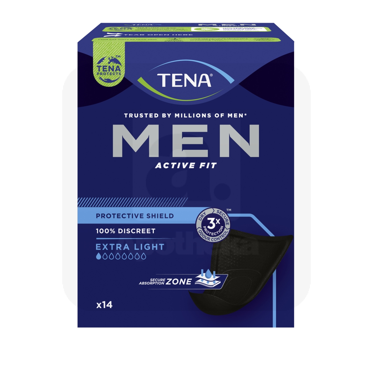 TENA MEN ACTIVE FIT EXTRA LIGHT N14 - Изображение товара