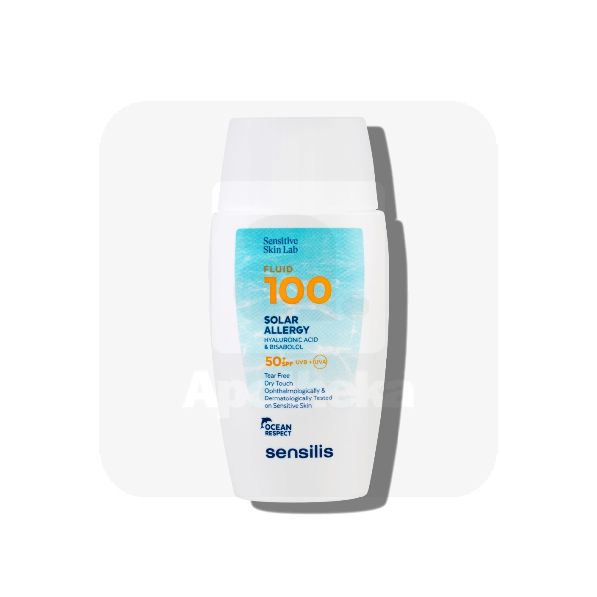 SENSILIS PÄIKESEKAITSEFLUID 100 ÜLIKERGE SPF50+ 40ML - Изображение товара