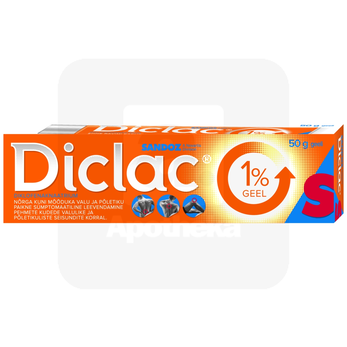 DICLAC GEEL 1% 50G