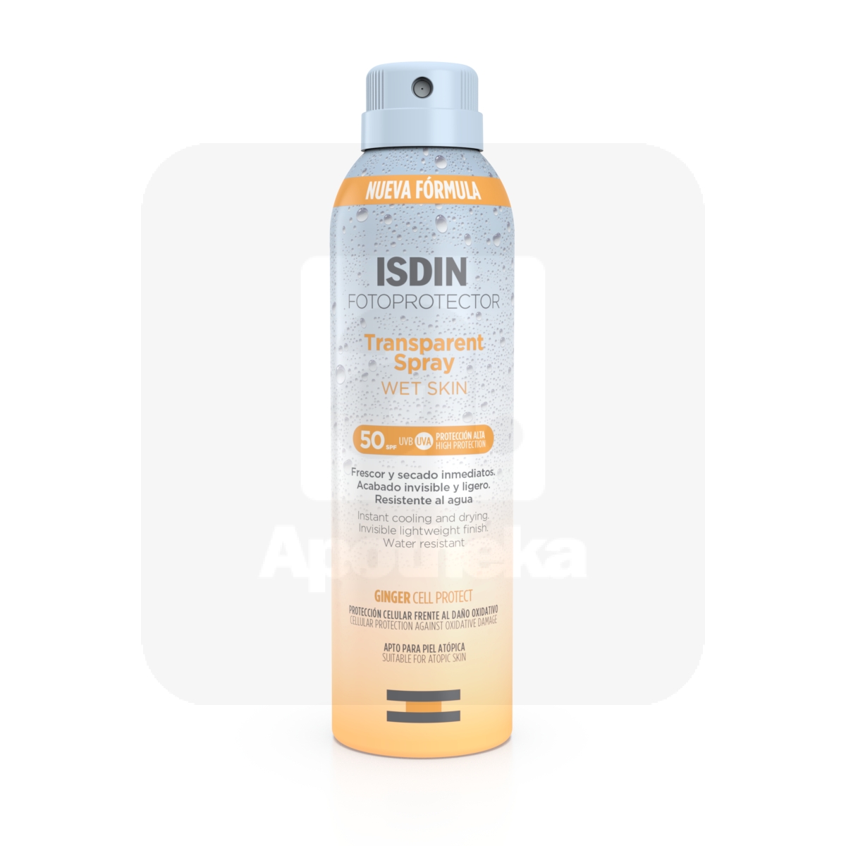 ISDIN SUN PÄIKESEKAITSEAEROSOOL VEEKINDEL SPF50 250ML - Изображение товара