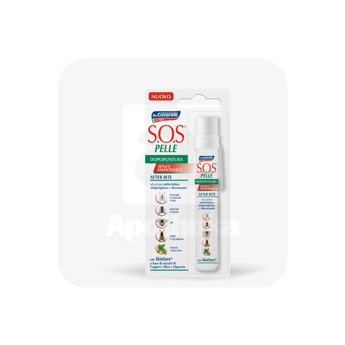 CICCARELLI SOS PUTUKAHAMMUSTUST LEEVENDAV PLIIATS 15ML - Изображение товара