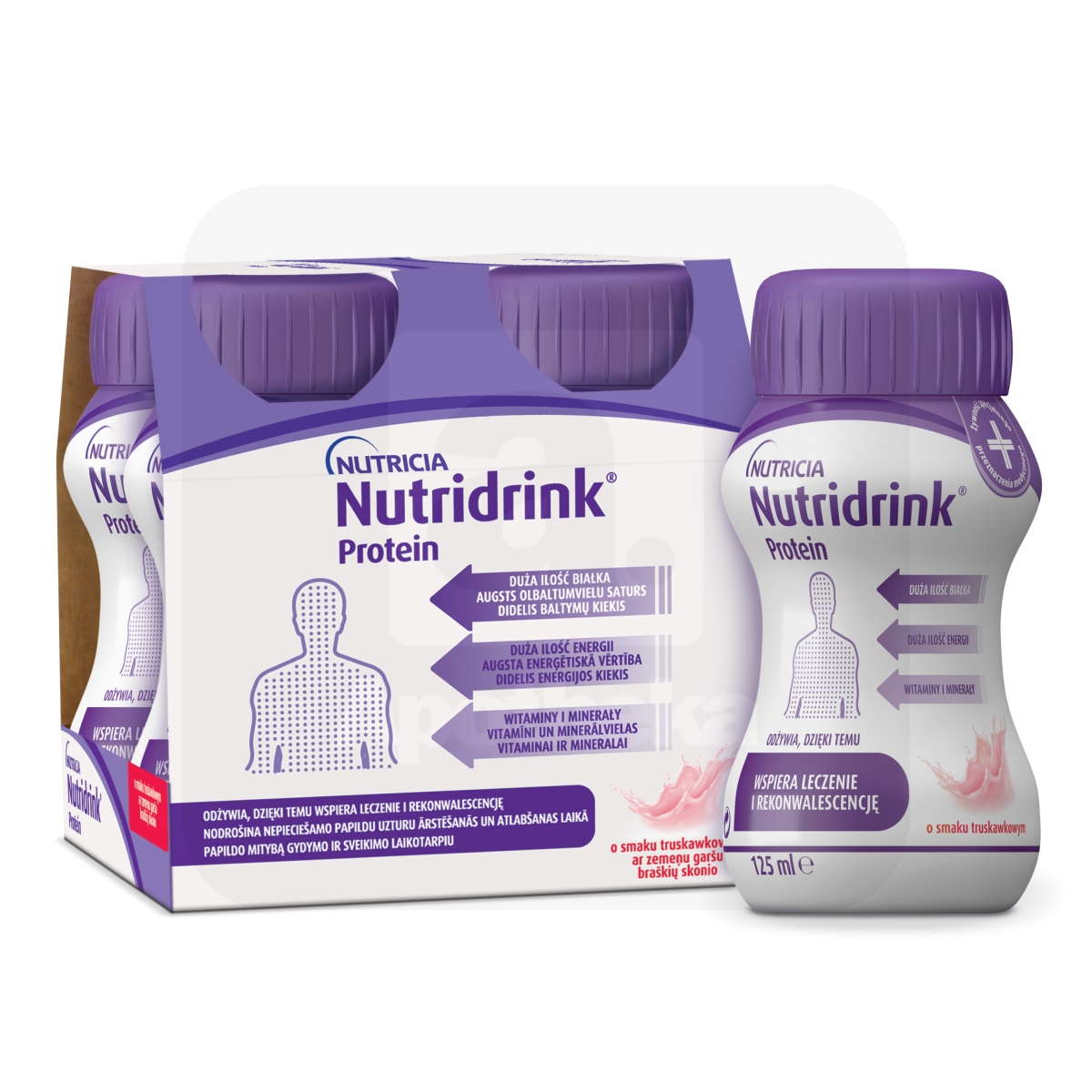 NUTRIDRINK PROTEIN MAASIKAMAITSELINE 125ML N4 - Изображение товара