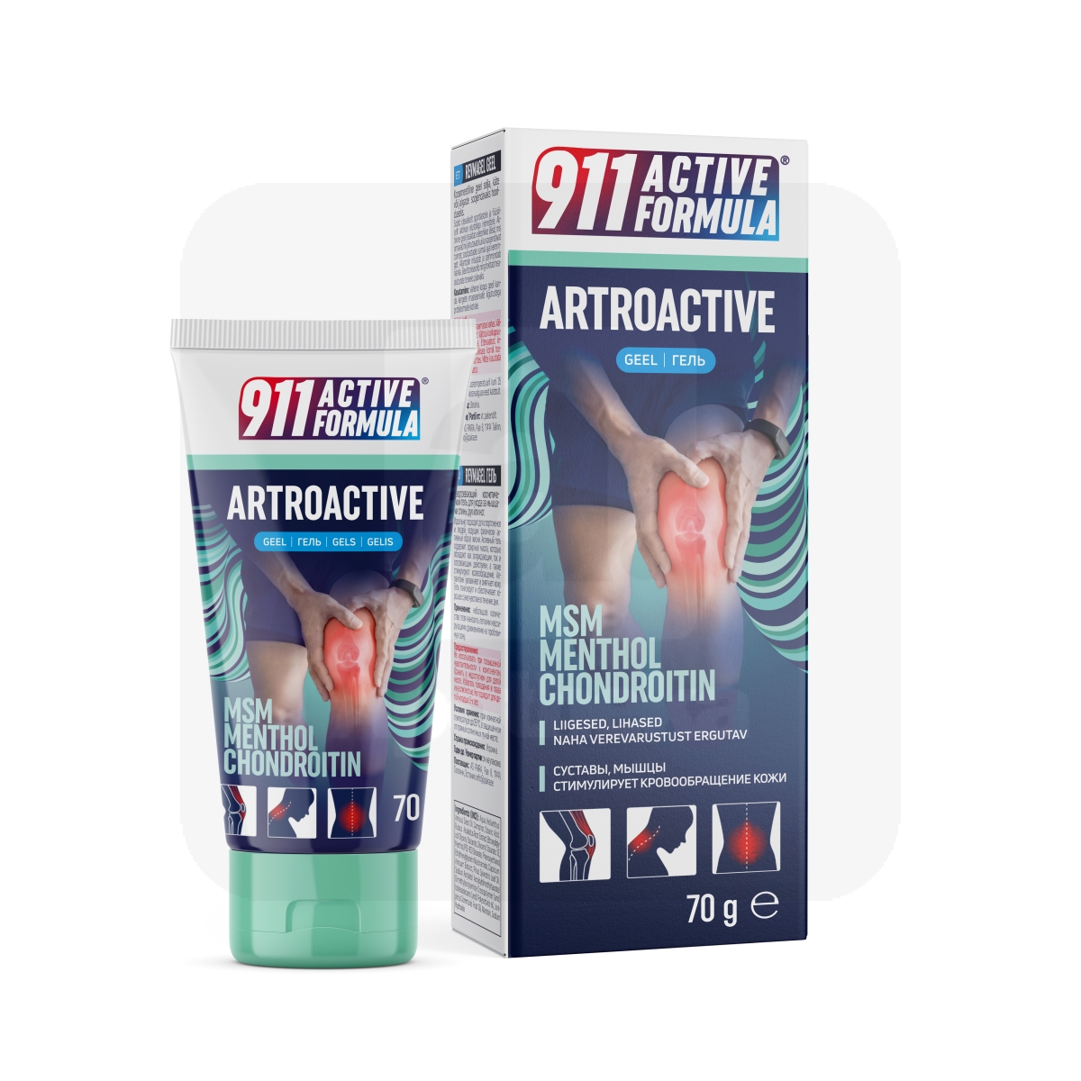 911 ACTIVE FORMULA ARTROACTIVE GEEL 70G - Изображение товара