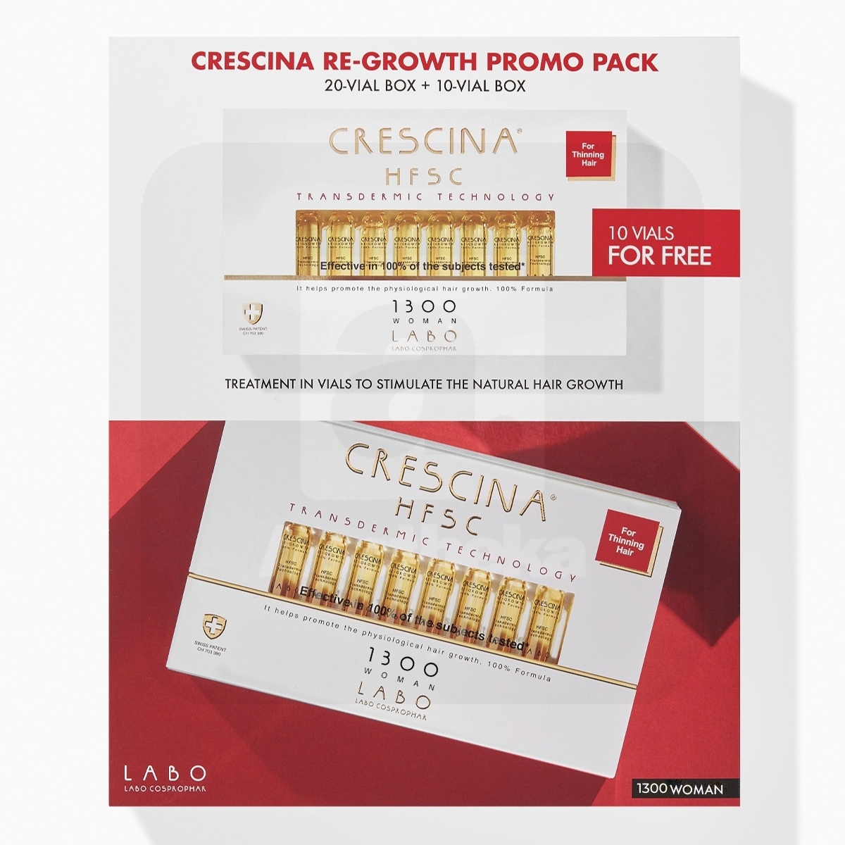 CRESCINA TRANSDERMIC 1300 AMPULLID NAISTELE 3,5ML N30 - Изображение товара