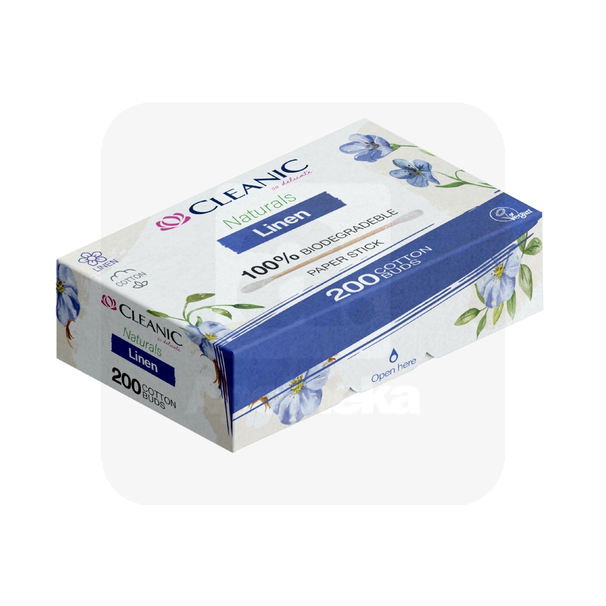 CLEANIC NATURALS LINEN VATITIKUD N200 - Изображение товара