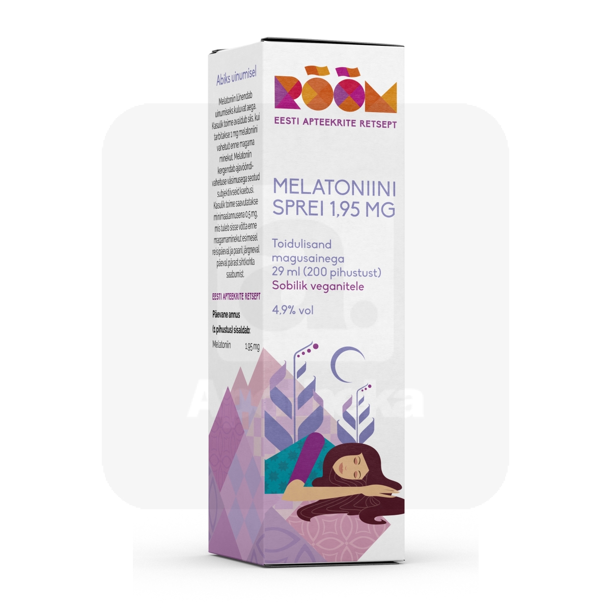 RÕÕM MELATONIINI SPREI 1,95MG 29ML - Изображение товара