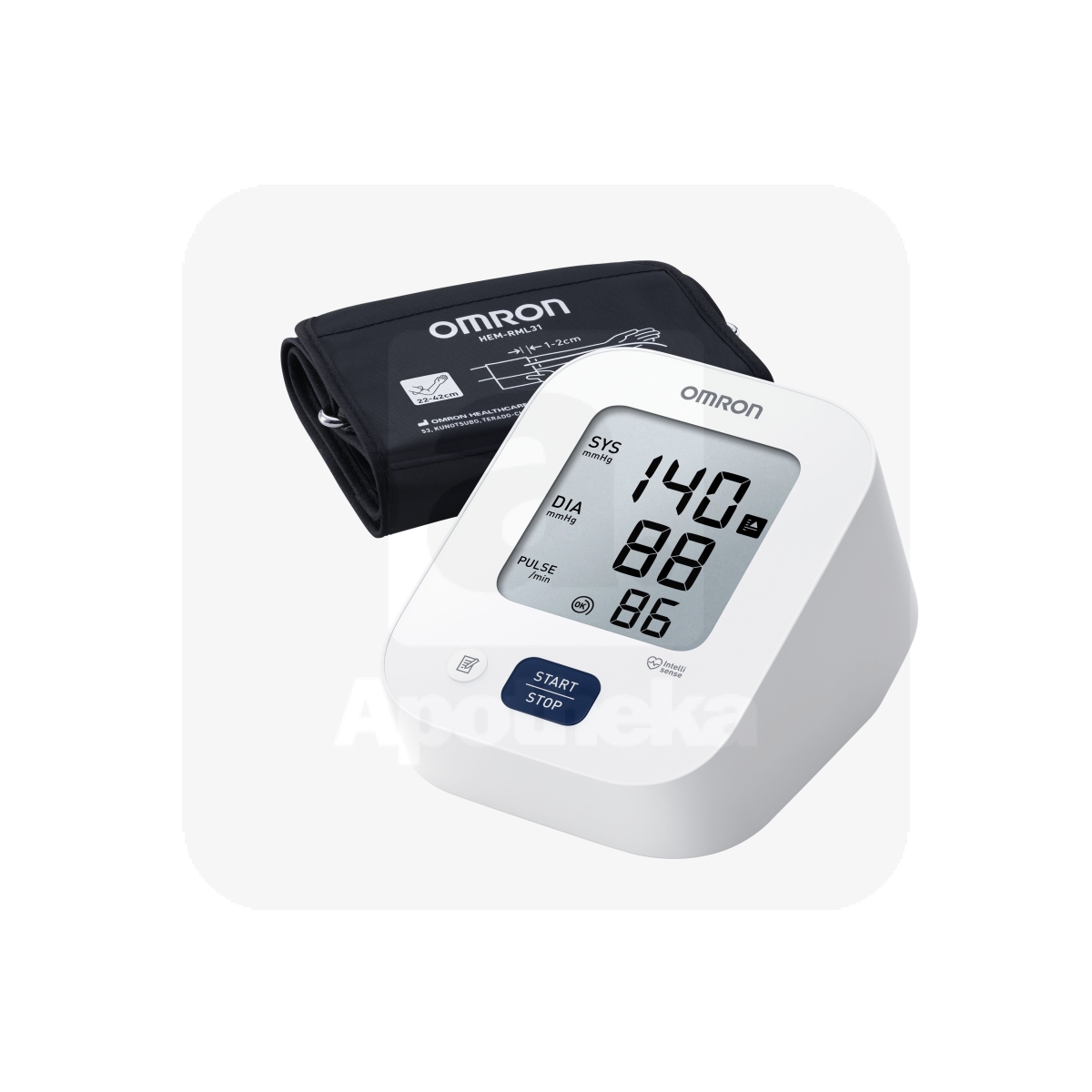 VERERÕHUAPARAAT OMRON M2+ AUTOMAATNE ÕLAVARRELE (22-42CM) - Изображение товара
