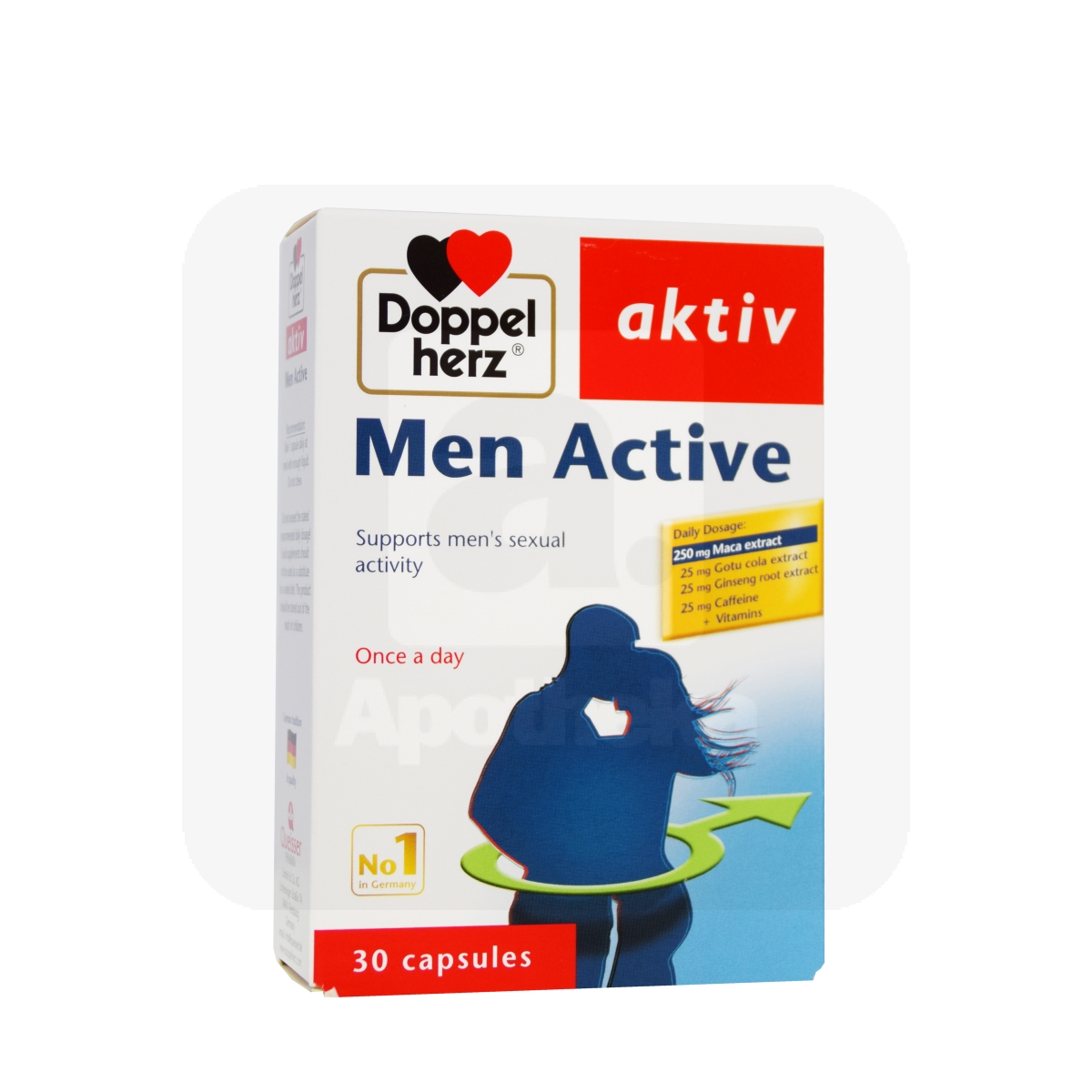 DOPPELHERZ MEN ACTIVE CAPS N30 - Изображение товара