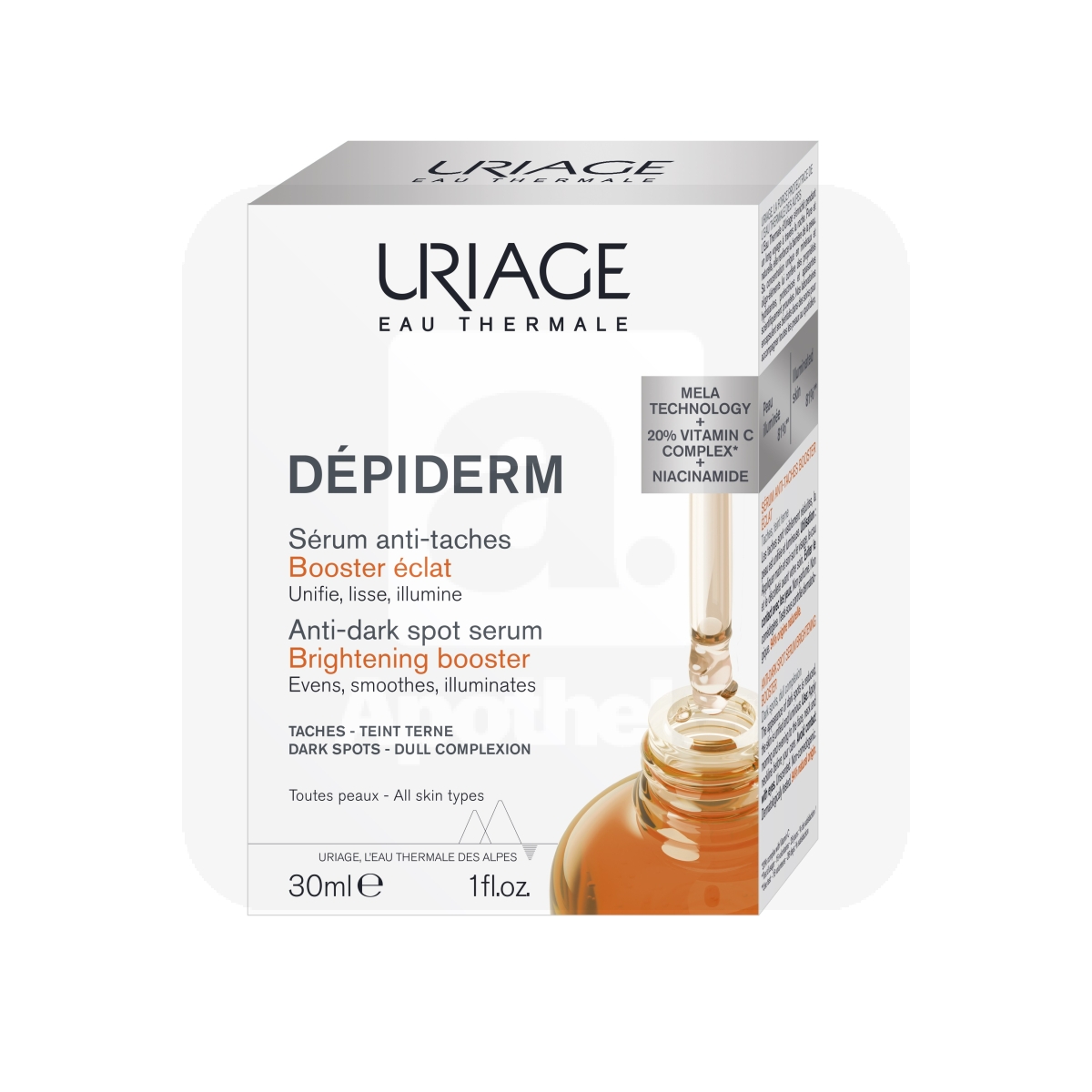 URIAGE DEPIDERM SEERUM-BOOSTER 30ML - Изображение товара