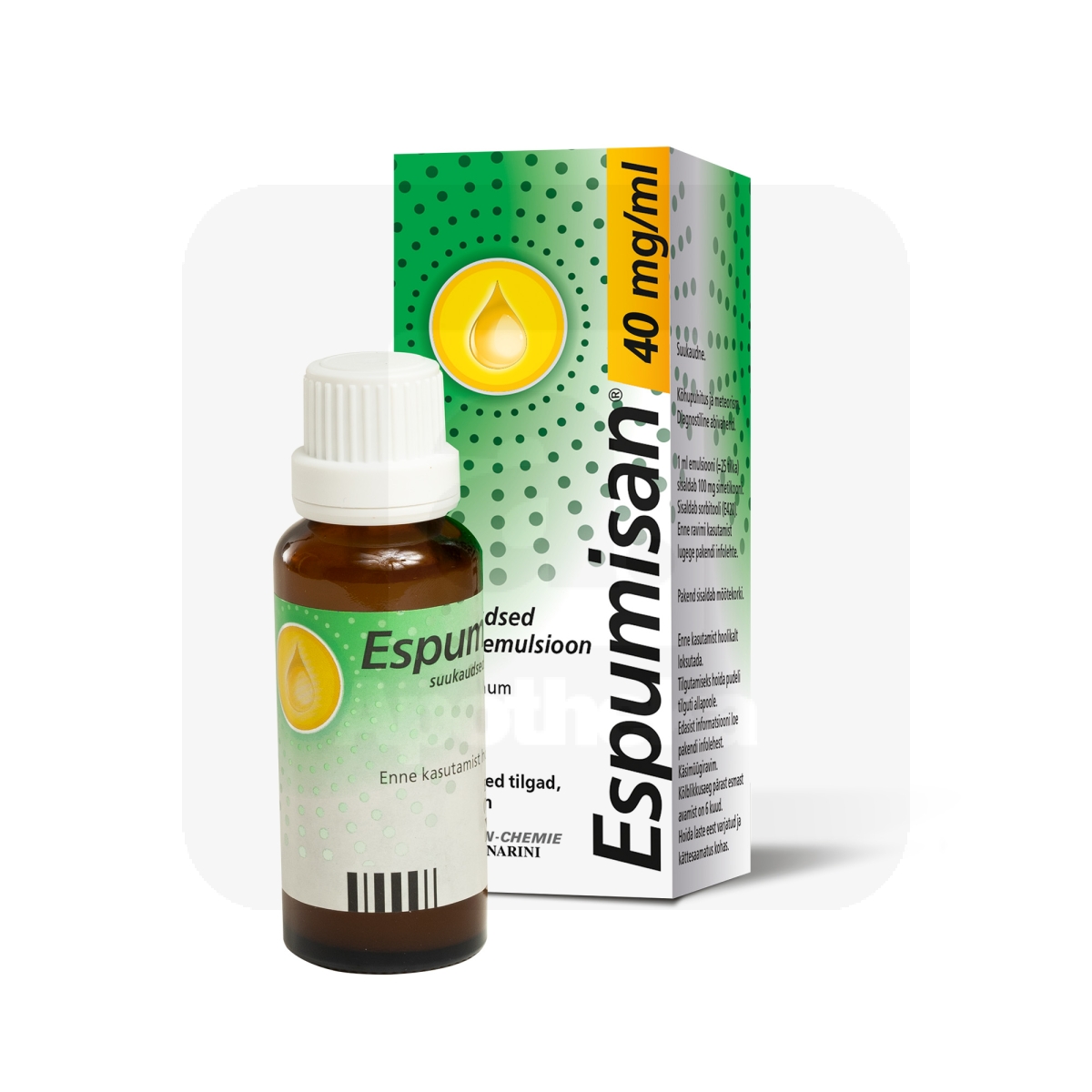ESPUMISAN L EMULSIOON 40MG/ML 30ML - Изображение товара 1