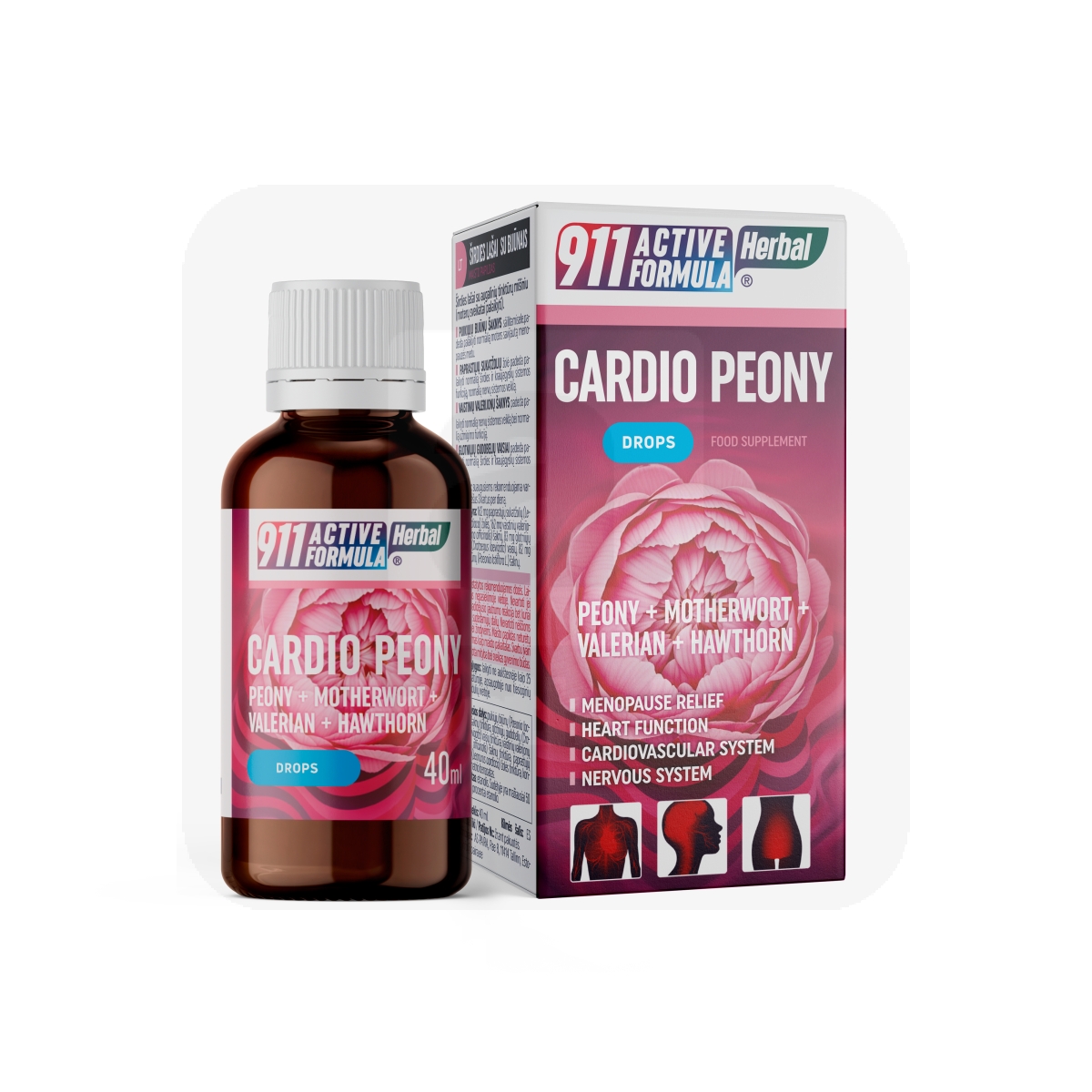 911 ACTIVE FORMULA CARDIO PEONY 40ML - Изображение товара