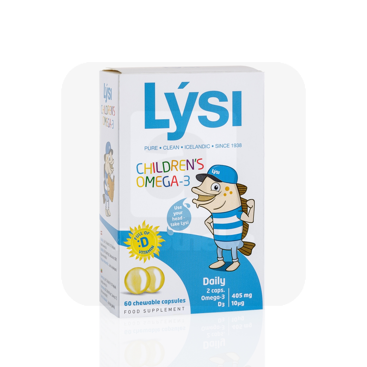 LYSI OMEGA-3 CHILDREN`S NÄRIMISKAPSLID N60 - Изображение товара