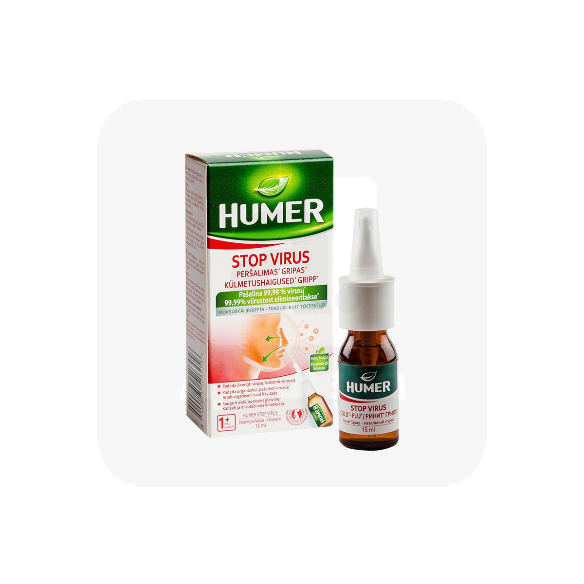 HUMER STOP VIRUS NINASPREI 15ML - Изображение товара