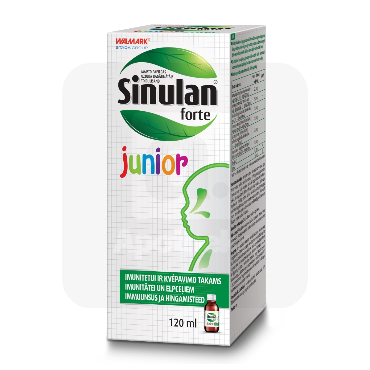 SINULAN FORTE JUNIOR 120ML - Изображение товара