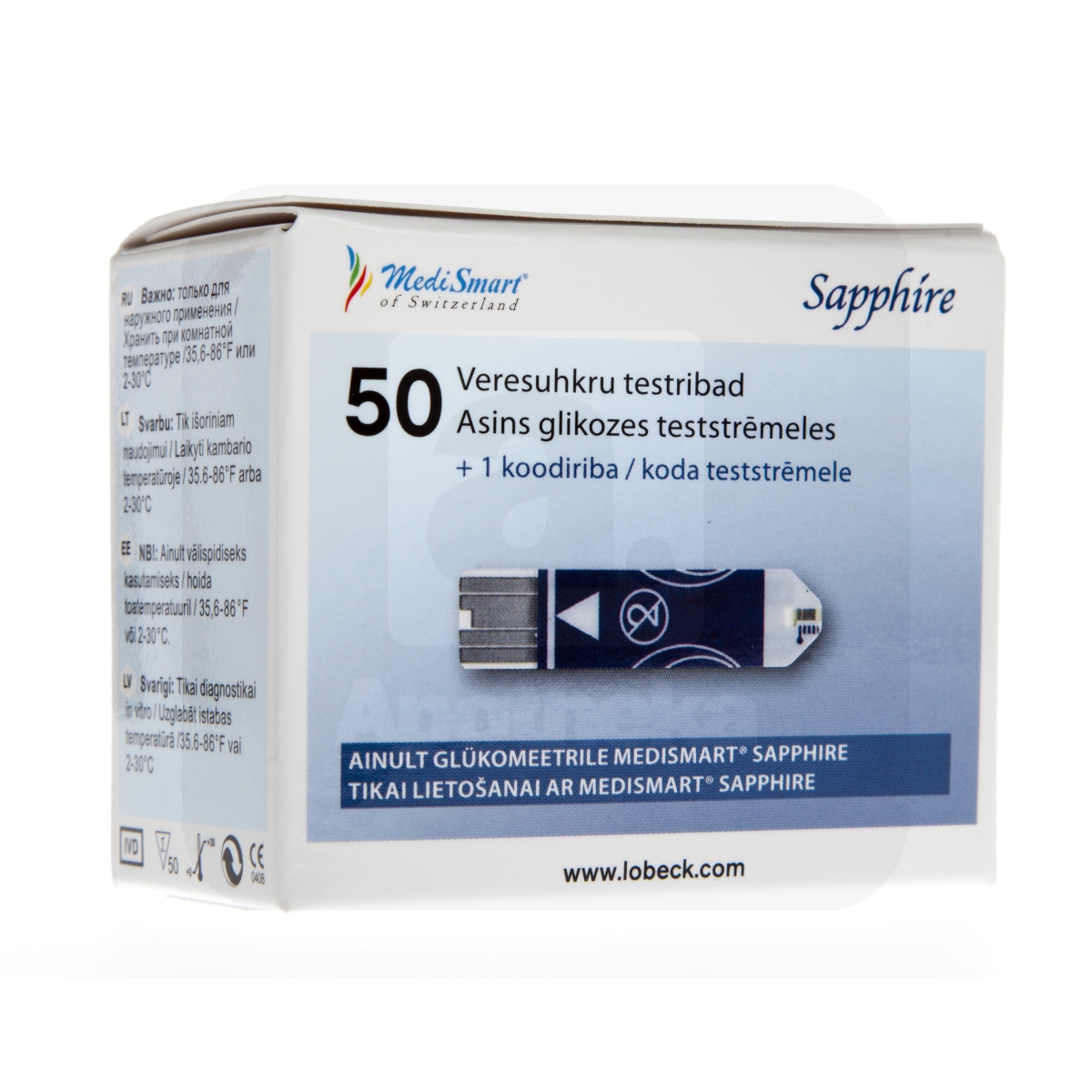 MEDISMART SAPPHIRE TESTRIBAD N50 - Изображение товара