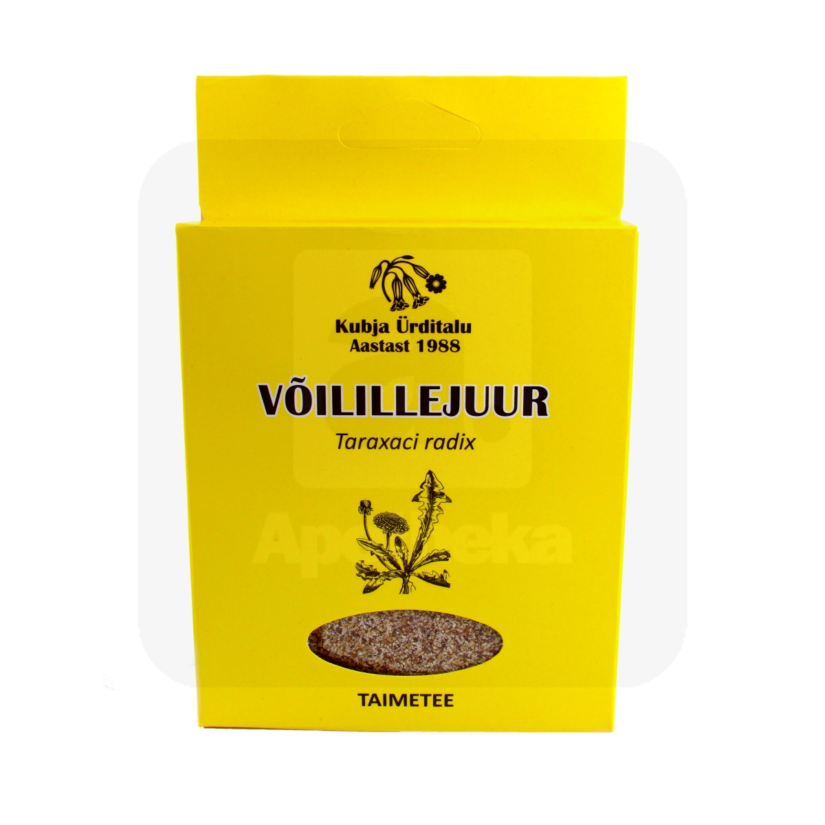 VÕILILLEJUUR (TARAXACI RADIX)  JAHVATATUD 40G (KARP)