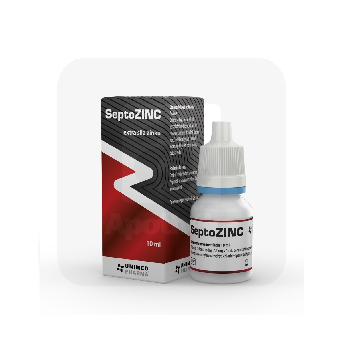 SEPTOZINC SILMATILGAD 10ML - Изображение товара